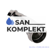 Двухраструбный пресс-угольник 45° из нержавеющей стали 35*35 TIM ZTI.559.003535