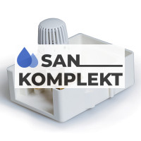 Регулировочный короб с термостатическим клапаном TCB-K-01