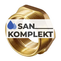 Футорка латунная Ф-2 M*1&quot;1/2 F TIM BX076