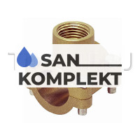 Водоотвод (врезка) Латунная ДУ-1&quot;г *3/4&quot;г*1&quot;г TIM ST434