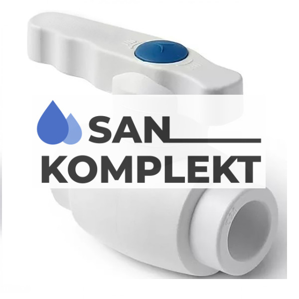 Кран шаровый PPR-d40 ASB-1034В-4