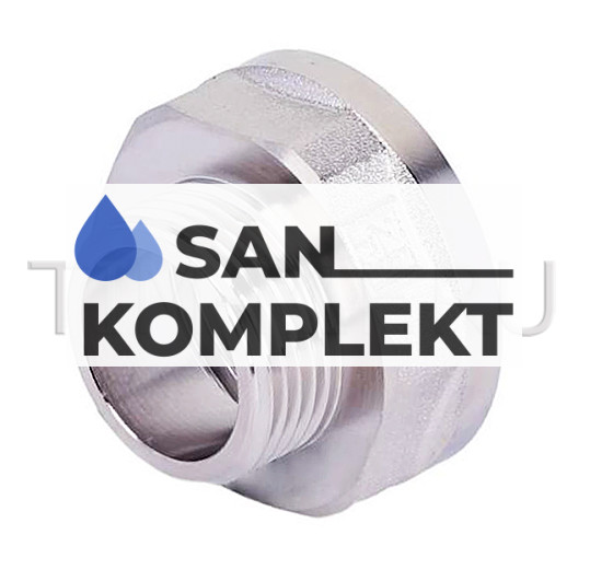 Переходник никель Ду-11/4 г * 3/4 ш ZEISSLER ZSr.161.050705