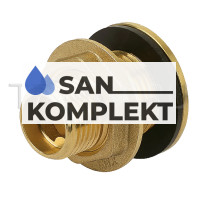 Врезка для бочки с контрогайкой ДУ-2&quot; TIM SDF077