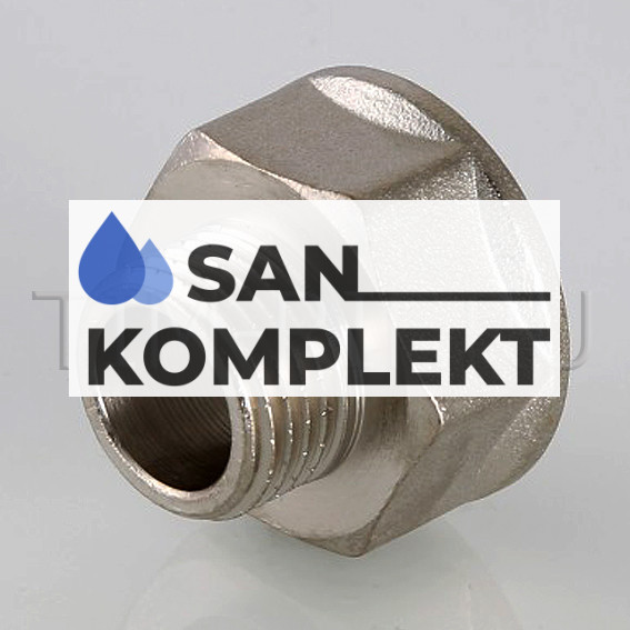 Переходник никель ДУ-1/4 г * 3/4 ш TIM SFM053N