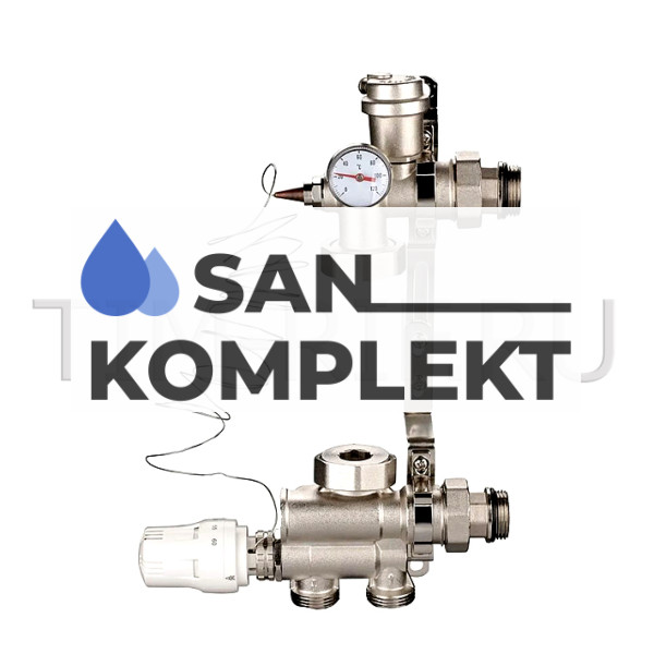 Насосно смесительный узел MINI 20-60°C ZEISSLER ZMg.802.013360