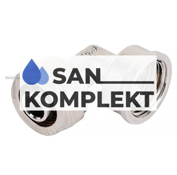 Уголок обжимной М.П 20*1/2 Внутр. TIM C-L2002FN