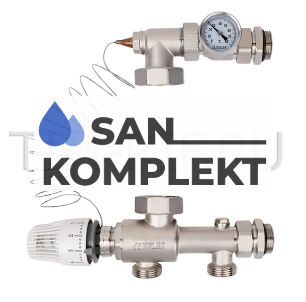 Насосно смесительный модуль для систем напольного отопления 11/2 ZEISSLER ZMg.801.013270