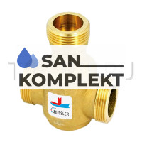 Термостатический смесительный клапан G 11/4 НР 55°С для напольных котлов TIM ZSm.411.015507