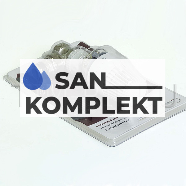 Термостатический клапан для углового присоединения 3/4" TIM RVKS205.03