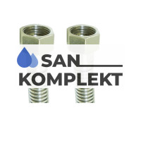 Сильфонная подводка для газа 3/4&quot; гайка-гайка, 120см TIM C-G36-12