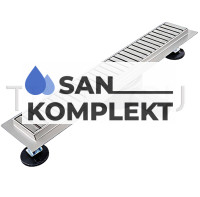 Душевой лоток 700 мм с фланцем свобного вращения TIM BAD537002