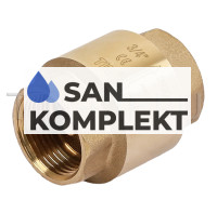 Обратный клапан с металлическим штоком короткий &quot;2&quot;в-в TIM JH-1015std