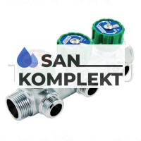 Коллектор регулирующий 1*3/4-3 выхода Евроконус TIM ZSc.401.0603NE