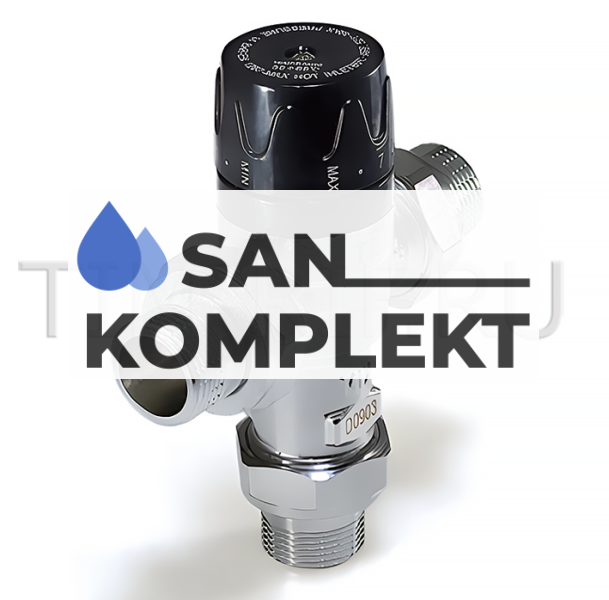 Клапан смесительный термостатический компактный 3/4 TIM BL8803B