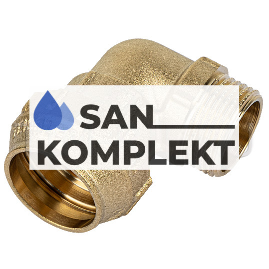 Уголок ПНД 32*“1” с наружн. резьбой TIM ZSr.152.023206