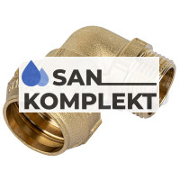 Уголок ПНД 32*“1” с наружн. резьбой TIM ZSr.152.023206