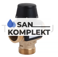 Универсальный термостатический смесительный клапан ДУ &quot;1&quot; TIM BL3170C04