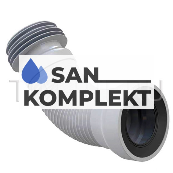 Труба фановая раздвижная армированная Элитная серия 250-570мм TIM BWC0350R