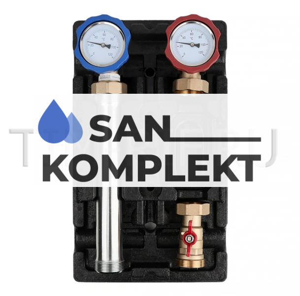 Насосная группа быстрого монтажа прямого контура TIM NG-UK-0101