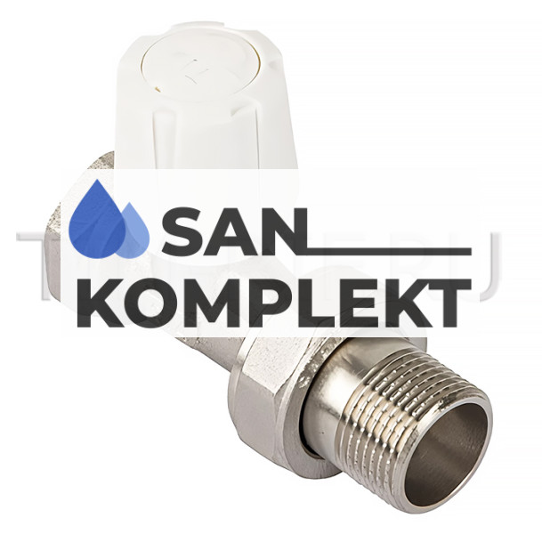 Вентиль радиаторный регулировочный прямой 3/4 TIM RD502.03