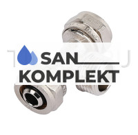 Тройник обжимной М.П 20*1/2*20 наружн. TIM C-T200220MN