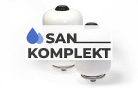 Расширительный бак вертикальный 12 литров для ГВС TIM GVC-12L