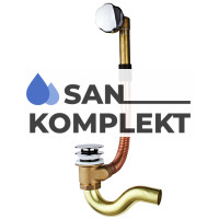 Обвязка для ванны латунная автоматическая TIM BAS0260B(A)