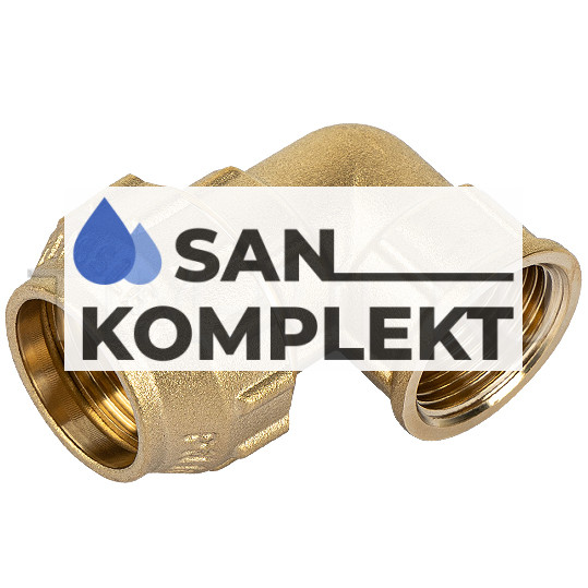 Уголок ПНД 25*3/4 с внутр. резьбой TIM ZSr.152.012505