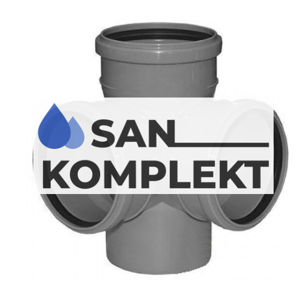 Крестовина двухплоскостная D 110*110*110 /87,5*