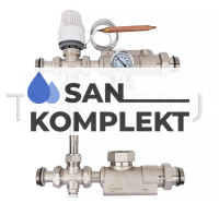 Группа автономной циркуляции для систем отопления латуная TIM JH-1039