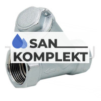 Фильтр механической очистки 3/4 ВР-ВР 300 мк никелированный TIM ZSf.304.0105N