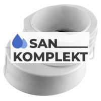 Манжета эксцентрическая 20ММ соединительная для унитаза TIM BWC1212R