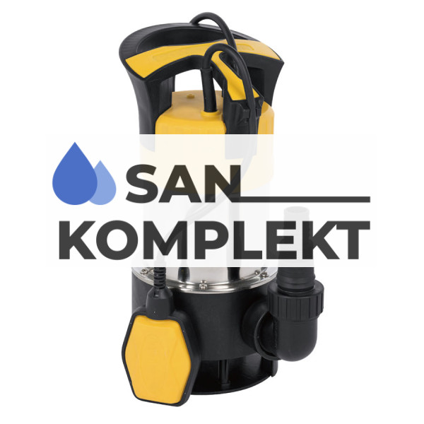 Фекальный насос TIM AM-WPD750INOX-10GT