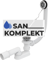 Обвязка для ванны полуавтоматическая пластпластиковая Alcaplast А501