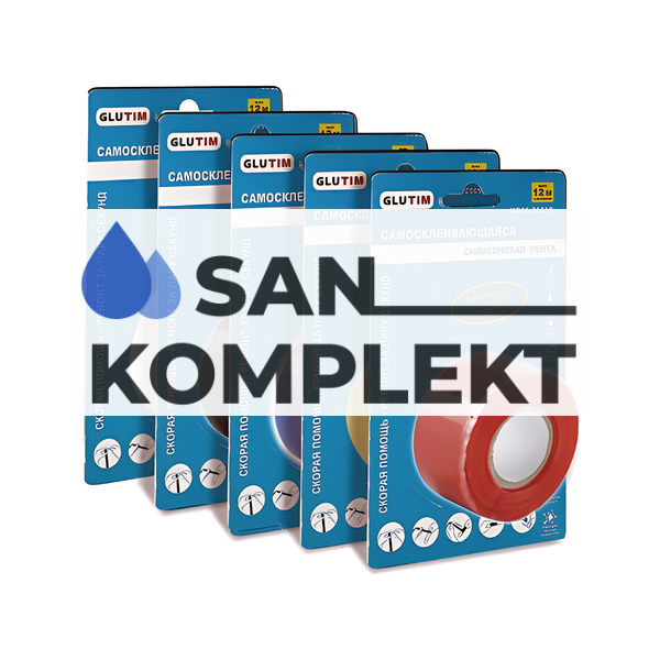 Самосклеивающаяся силиконовая лента Белая TIM MB06-2505W