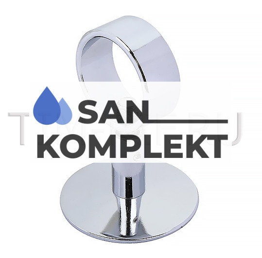 Крепление телескопическое со скрытыми отверстиями для полотенцесушителей ДУ "1" TIM K21-1H