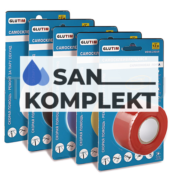 Самосклеивающаяся силиконовая лента Черная TIM MB06-2505B