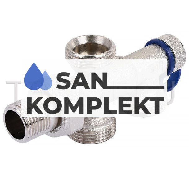 Узел нижнего подключения радиатора для двухтрубных систем TIM ME870E