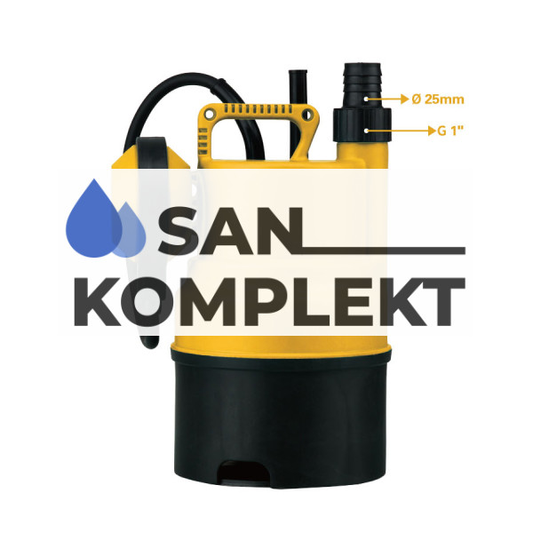 Фекальный насос TIM AM-WPD350-02GT