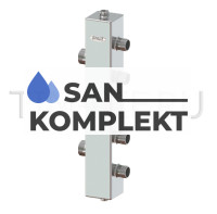 Гидравлический разделитель ДУ-11/2*1 на два контура 100 кВт ZEISSLER ZSb.1501.S.2K100