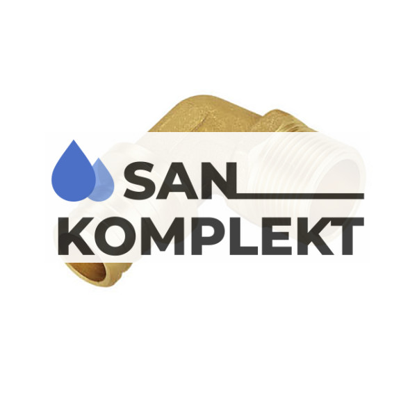 Уголок ДУ-16*(2.2)*1/2 нар. PEX под зажимную гильзу TIM H-L1602M