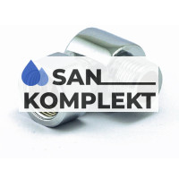 Хромированный латунный уголок c накидной гайкой для полотенцесушителей 3/4&quot;x1/2&quot;, резьба внутр.наруж. TIM K04-LFM032