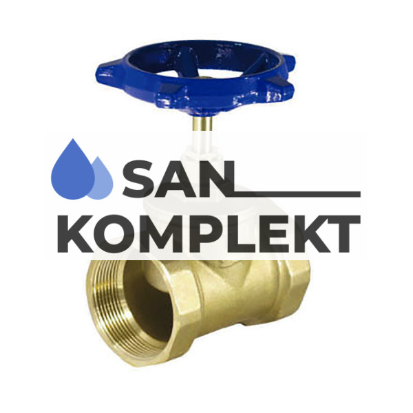 Кран вентильный c кран-буксой 1/2" TIM BL1802