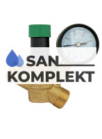 Редуктор снижение давления с манометром TIM BL6823A