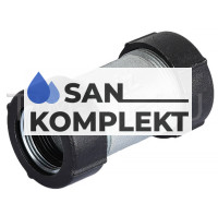 Обжимной соединитель ДУ-3/4&quot; из ковкого чугуна TIM ZSr.130.0305