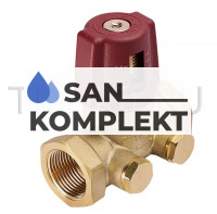 Клапан отсекатель ДУ-1&quot; предварительной настройки ручной балансировочный вентиль 1/2 ZEISSLER Zsb.705.1006