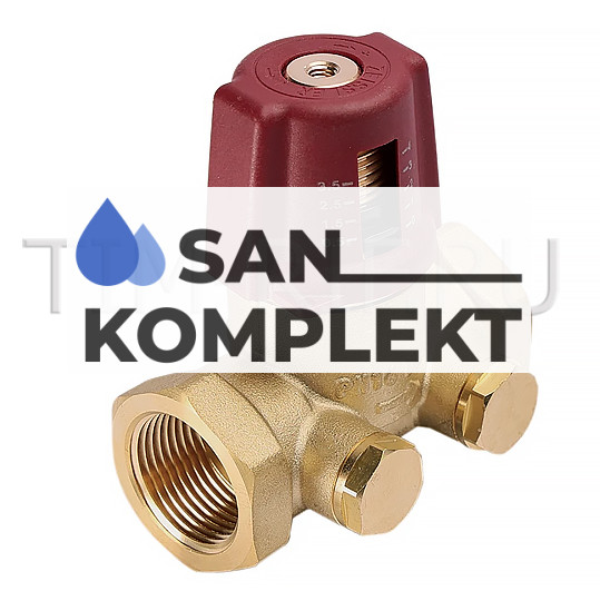 Клапан отсекатель 3/4 предварительной настройки ручной балансировочный вентиль 1/2 ZEISSLER Zsb.705.1005