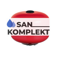 Расширительный бак вертикальный 12 литров для гор. Воды ДУ-3/4&quot; TIMVC-12LD