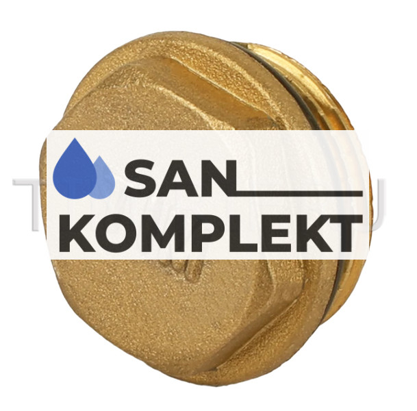 Пробка с уплотнительным кольцом 3/4"M DT003A