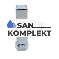 Кран угловой для полотецесущителя, квадратный, 1/2M*3/4F TIM KV20-LFM032